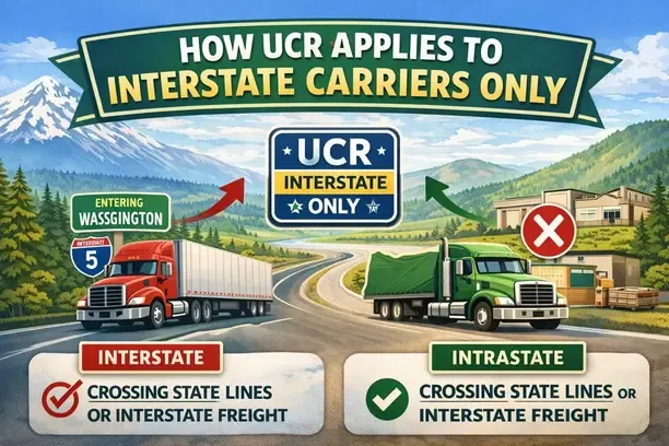 How UCR Applies to Interstate Carriers Only