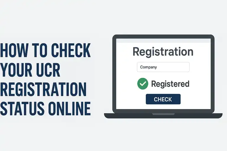 Check UCR Registration Online