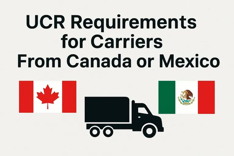 UCR for Canada or Mexico