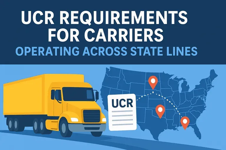 UCR Requirements for Carriers
