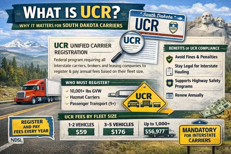 What Is UCR and Why It Matters for South Dakota Carriers
