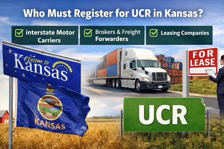 Who Must Register for UCR in Kansas?