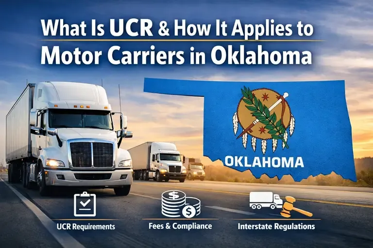 What Is UCR and How It Applies to Motor Carriers in Oklahoma