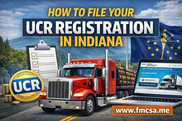 How to File Your UCR Registration in Indiana