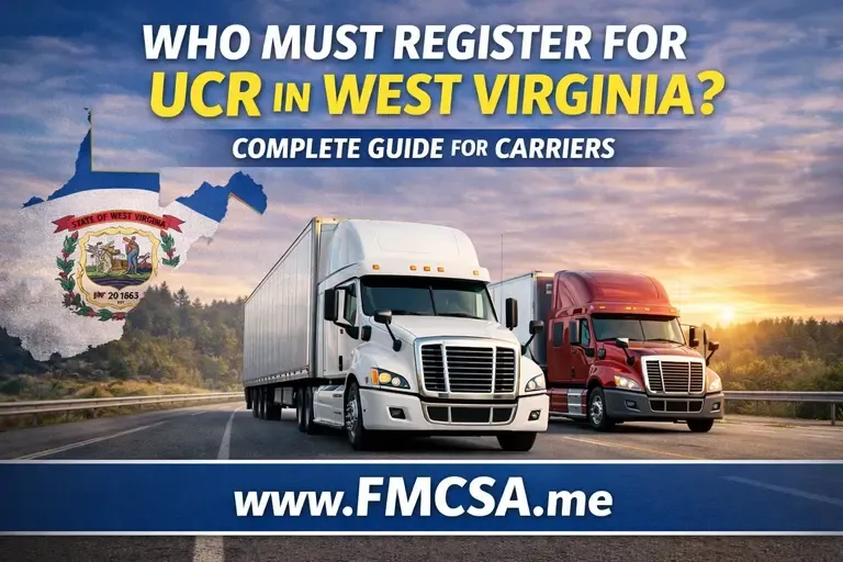 Who Must Register for UCR in West Virginia? A Complete Guide