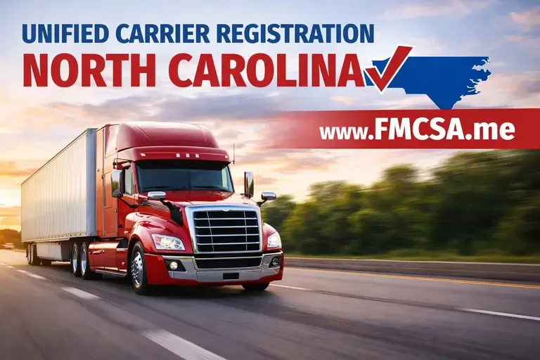Who must register under UCR in North Carolina