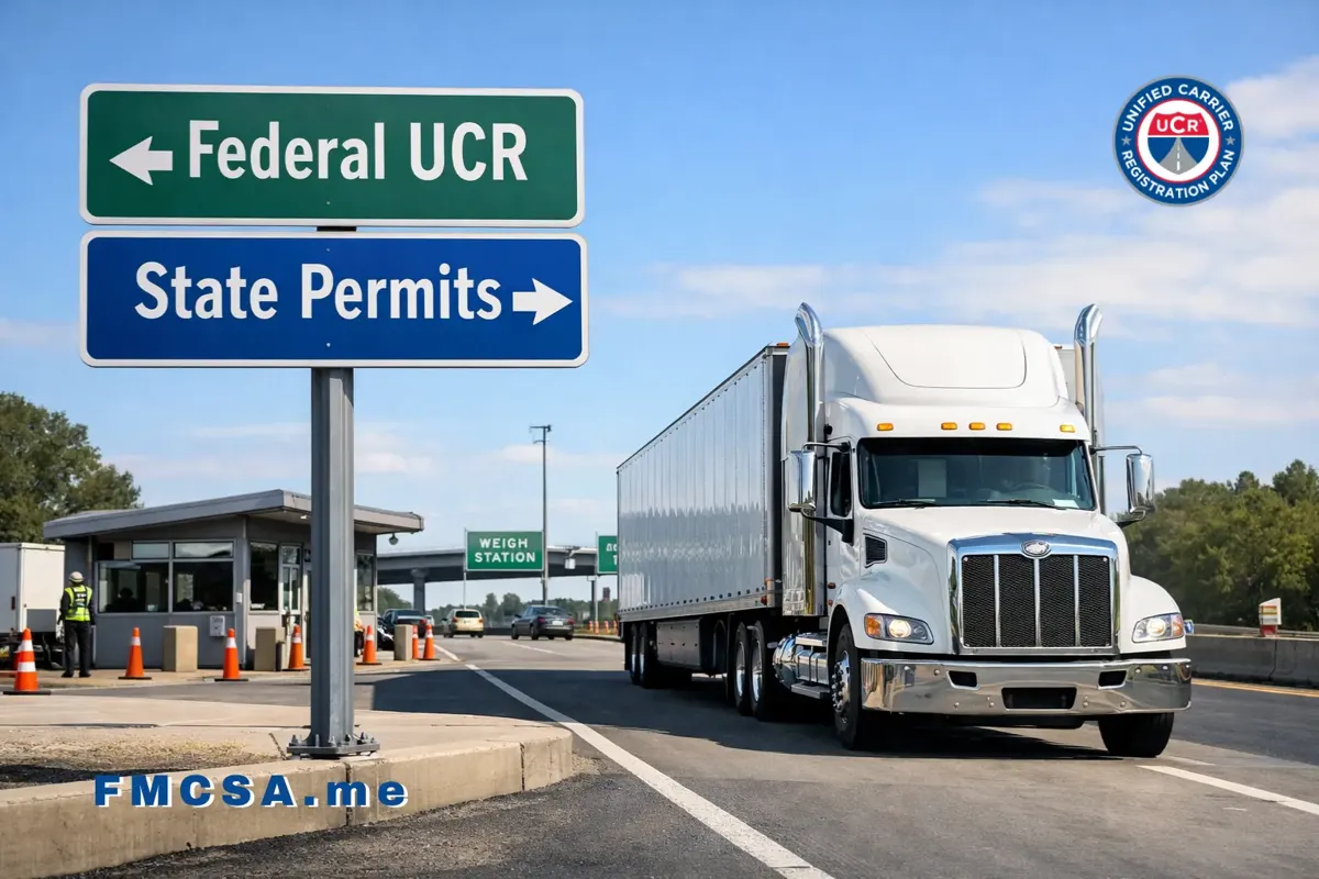 UCR vs state permits trucking guide