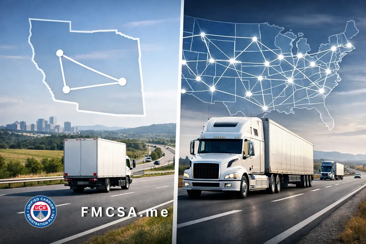 Single vs multi-state UCR trucking