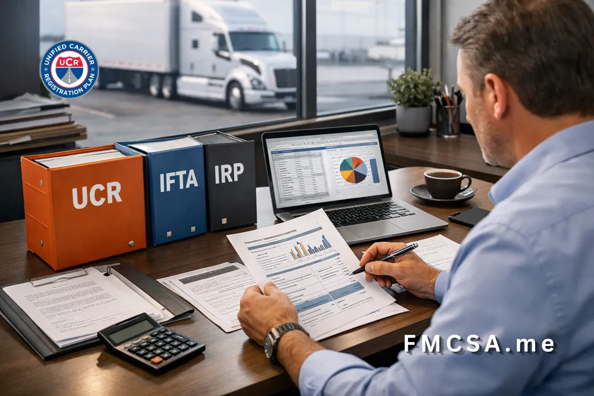 Trucking compliance budgeting UCR IFTA IRP