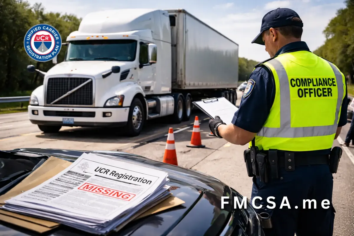 UCR inspection roadside trucking compliance