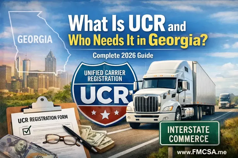 What Is the Unified Carrier Registration (UCR) and Who Needs It in Georgia?
