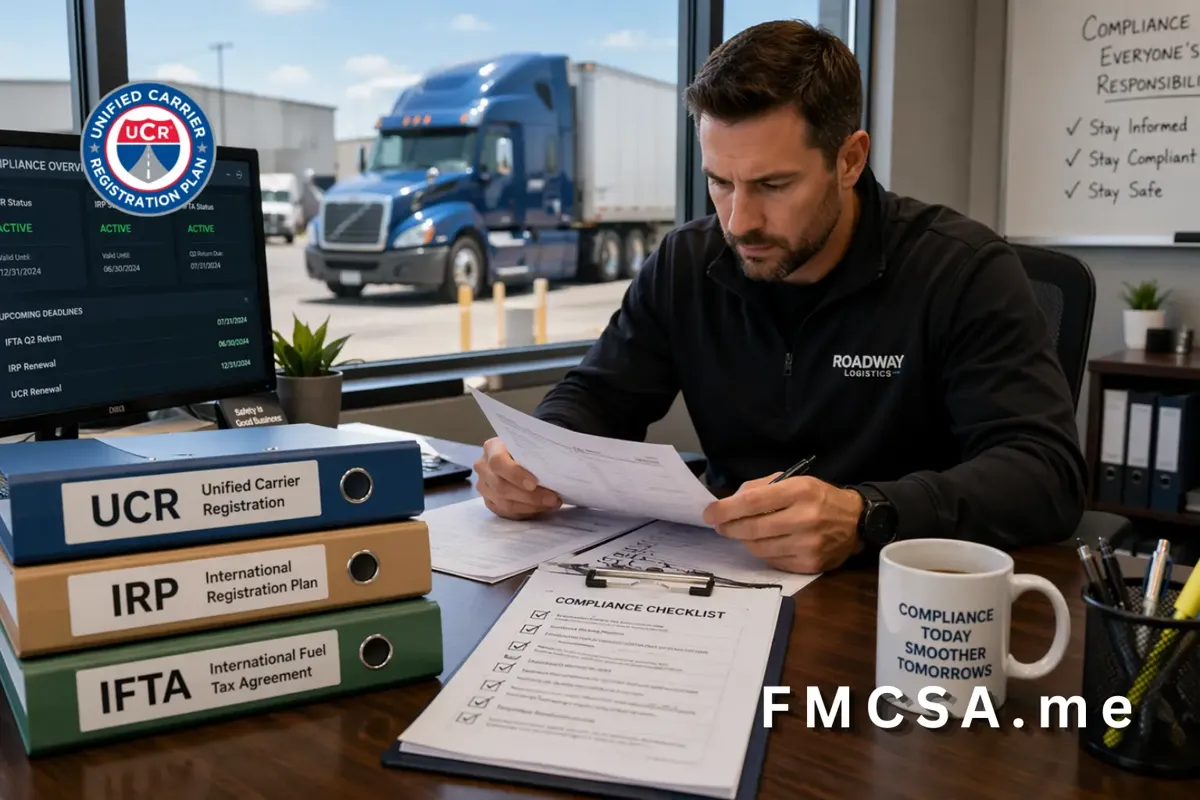 UCR IRP IFTA trucking compliance