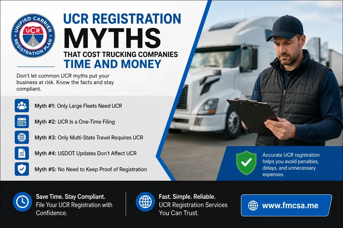 UCR registration myths trucking companies