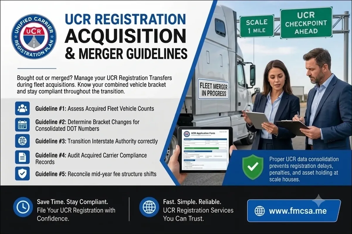 Filing corporate updates for UCR registration online